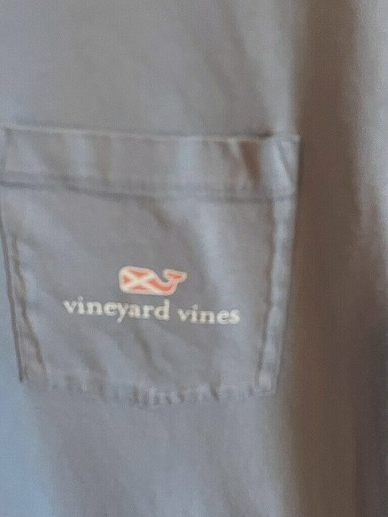 Vineyard Vine Womens Short Sleeve TShirt  Gray Cotton SZ XS - Picture 8 of 8